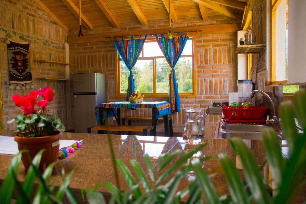 Watzara Wasi Cottage Familiar Camprestre Y Lofts En Cotacachi Exteriör bild